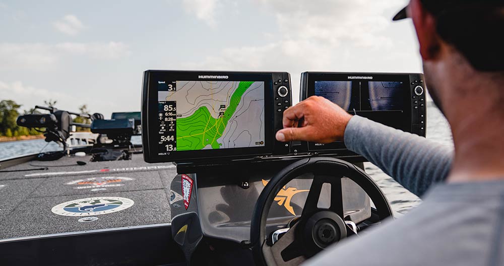 depth highlight on humminbird solix