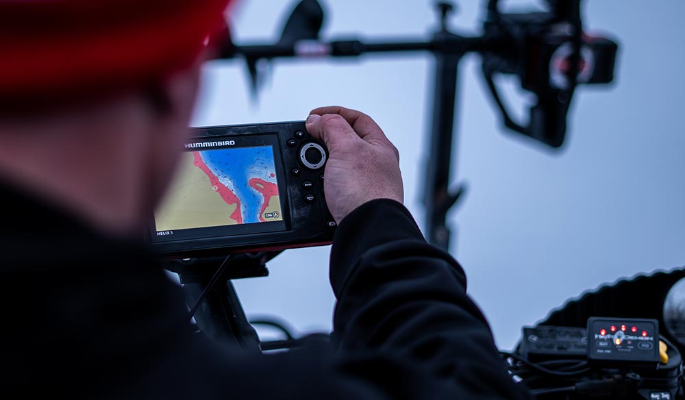 helix with lakemaster mapping on atv