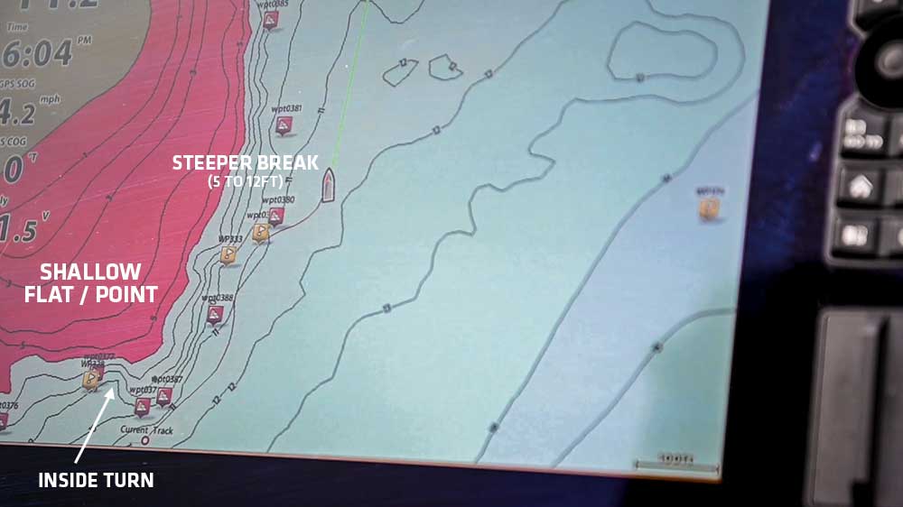 lakemaster mapping for walleye fishing