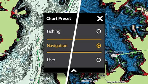 Lakemaster Three Chart Views