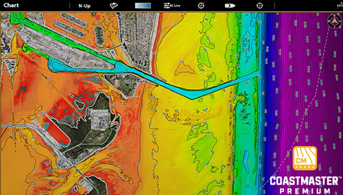 Lakemaster Premium 2D Shaded Relief