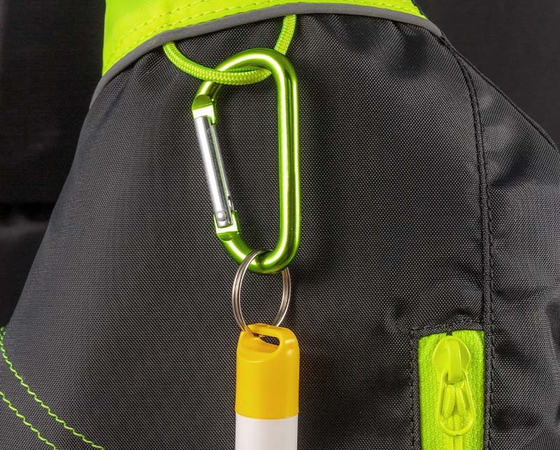 Closeup of features on Old Town Riverstream Life Jacket