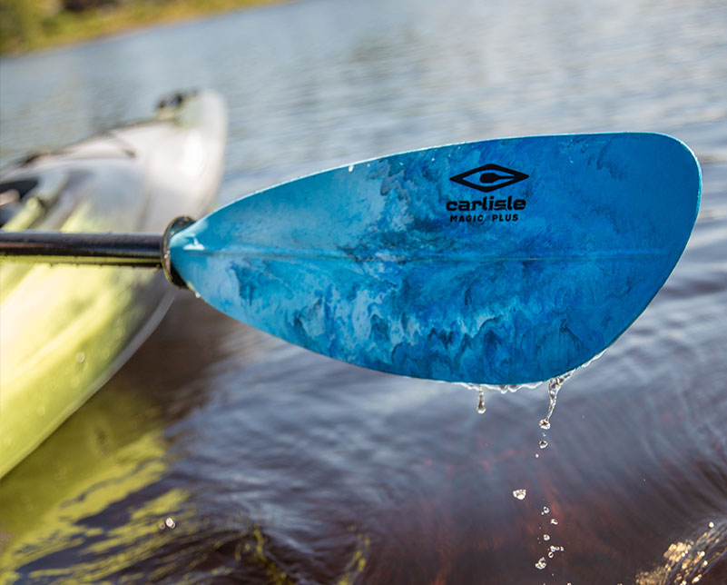 Paddling with the Carlisle Magic Plus paddle