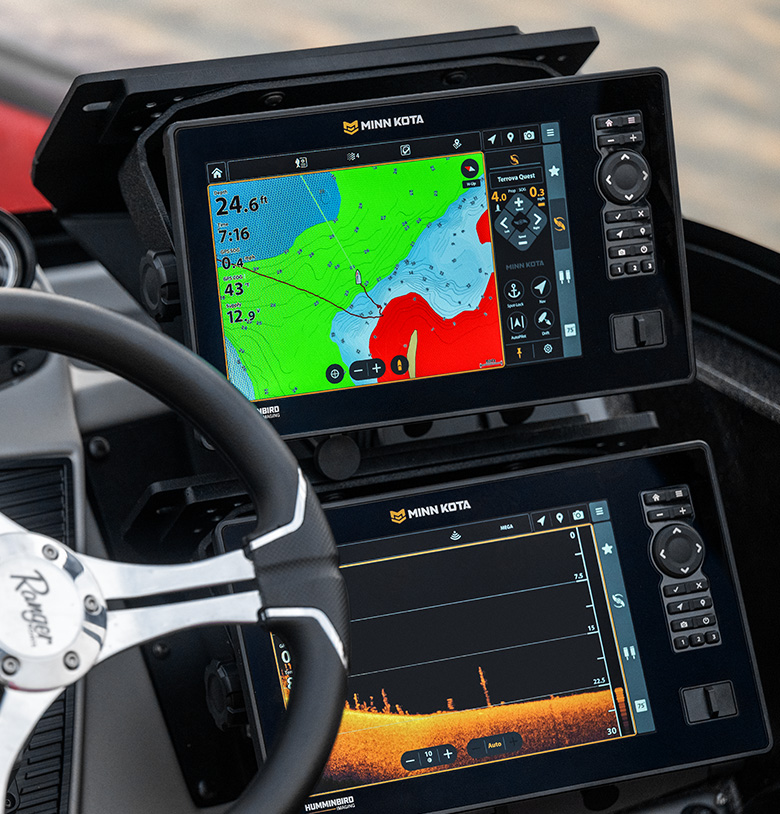 Minn Kota Fish Finders Powered by Humminbird Imaging