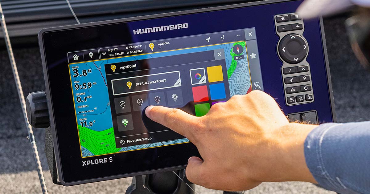 hummibird xplore waypoint management