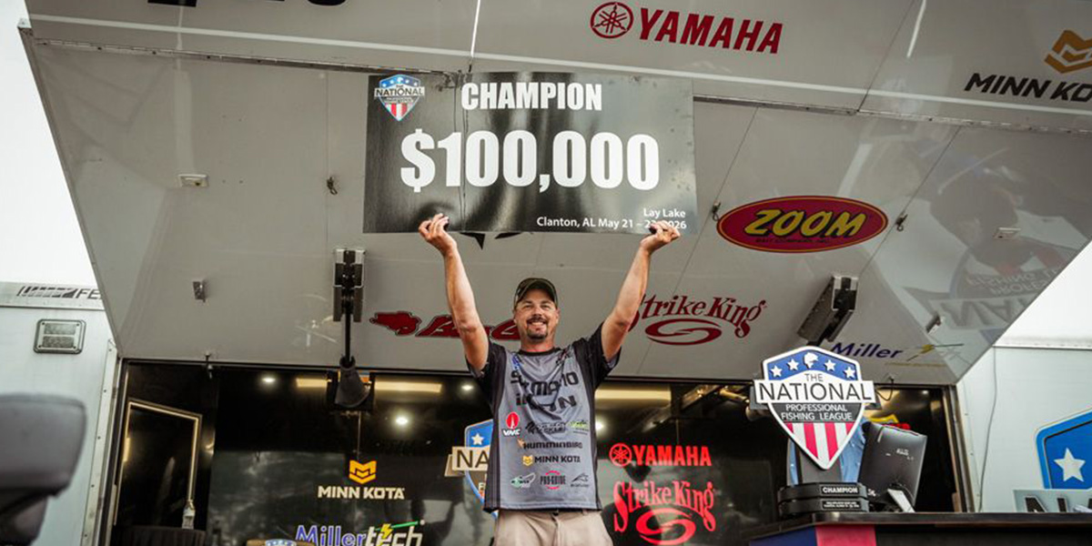 Alex Davis Lay Lake Win Victory Shot