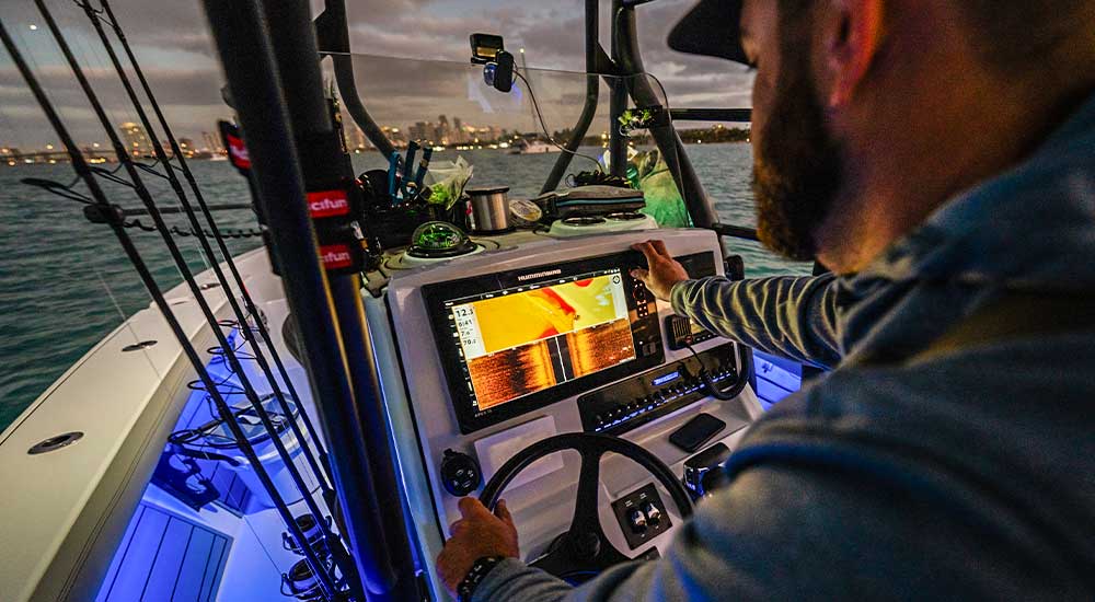 fish finder for large boats