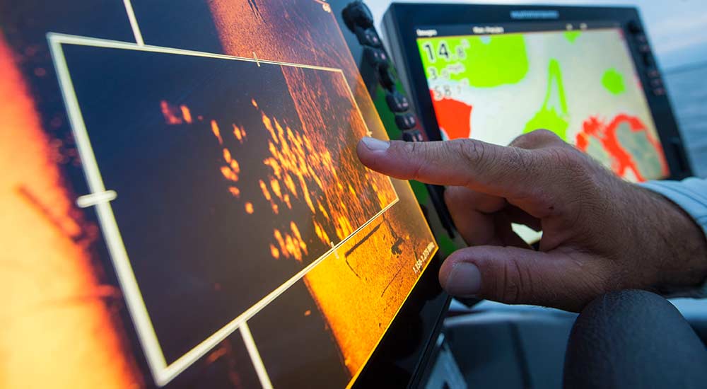 humminbird fish finder with touchscreen