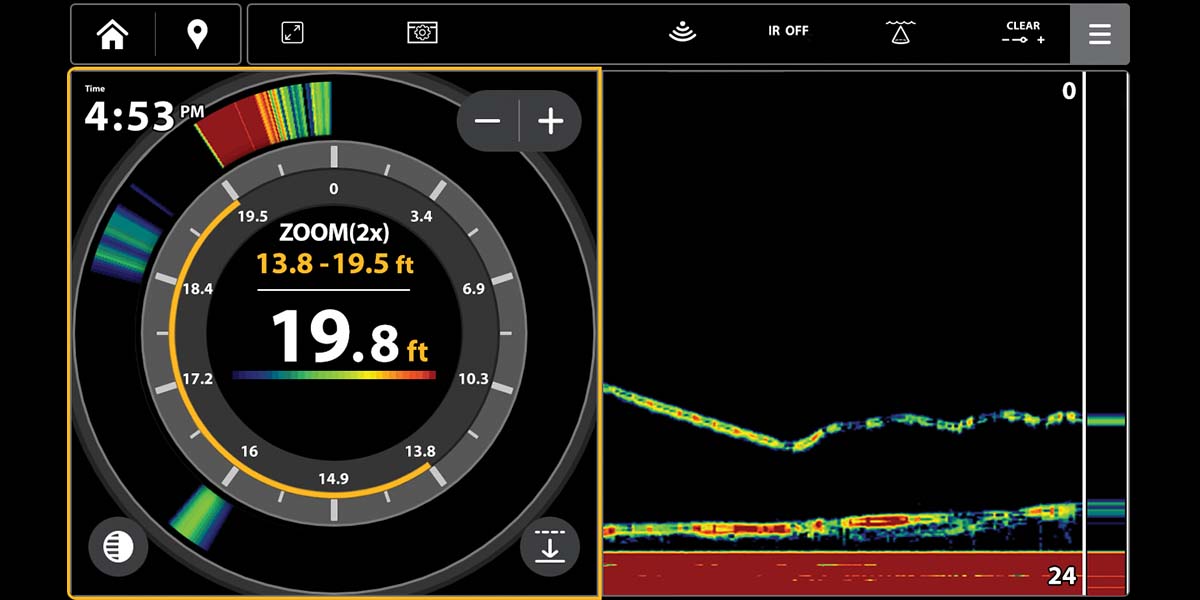 humminbird xplore ice fishing mode
