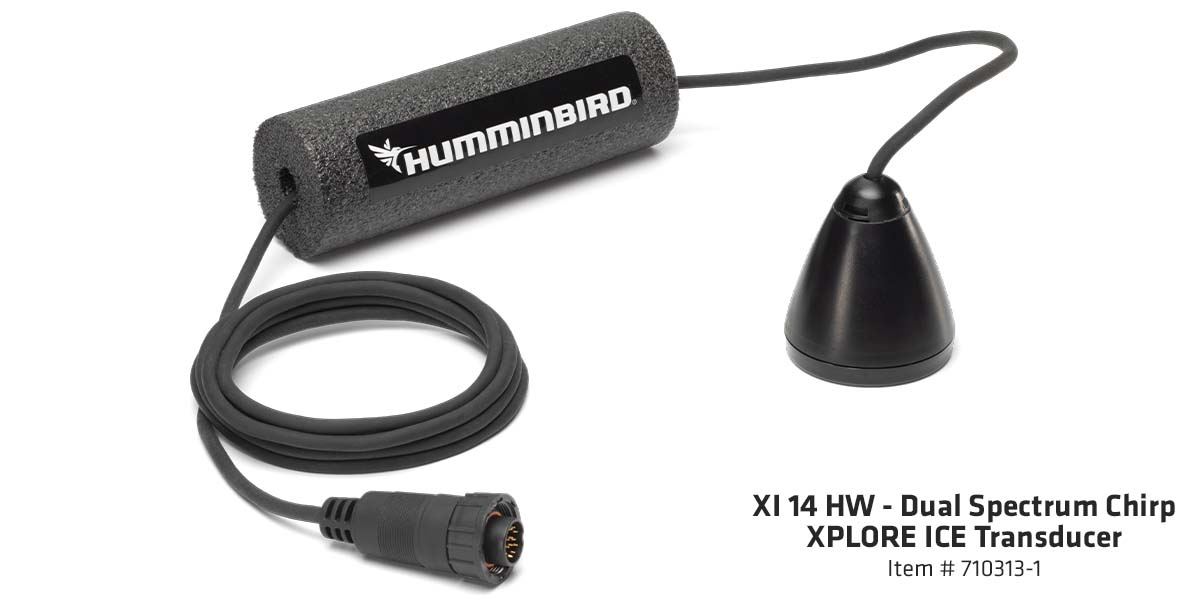 humminbird xplore ice fishing transducer
