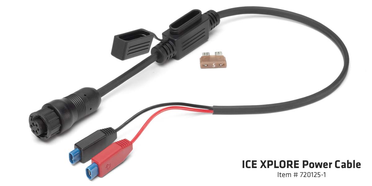 humminbird ice xplore power cable and fuse