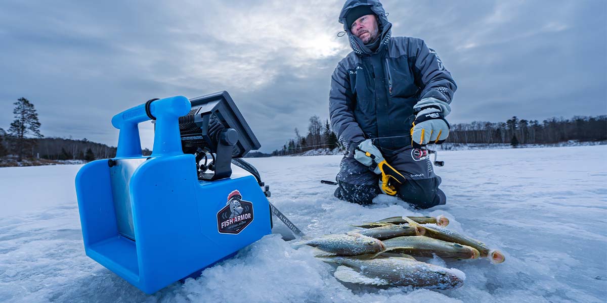 humminbird xplore on ice fishing shuttle