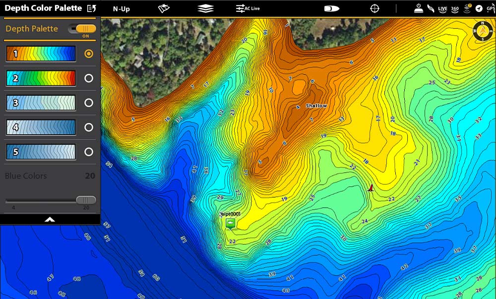 lakemaster vx color palettes