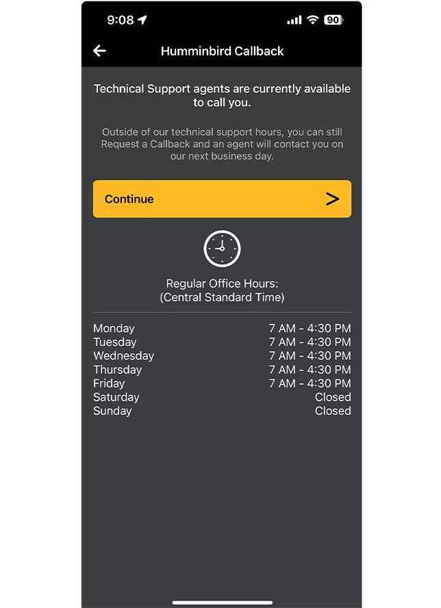One-Boat Network App - Callback