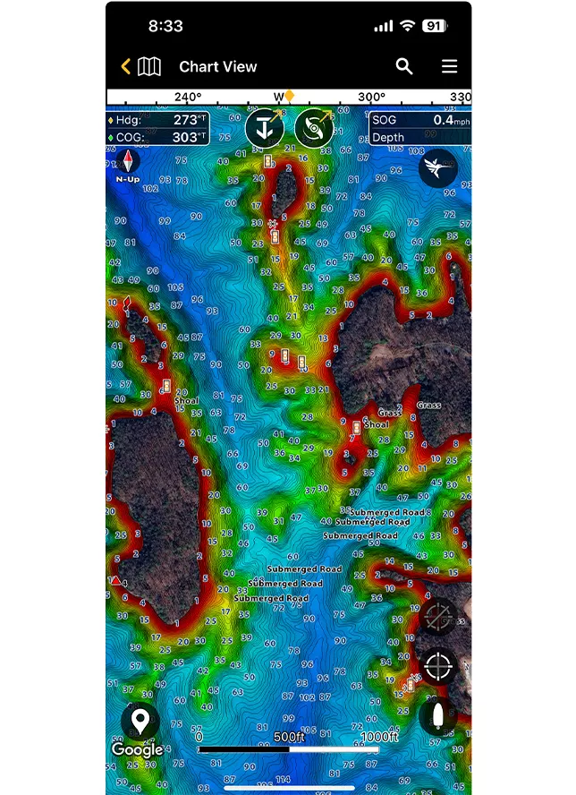 One-Boat Network App - Premium Maps