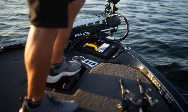 Humminbird One-Boat Network on freshwater boat