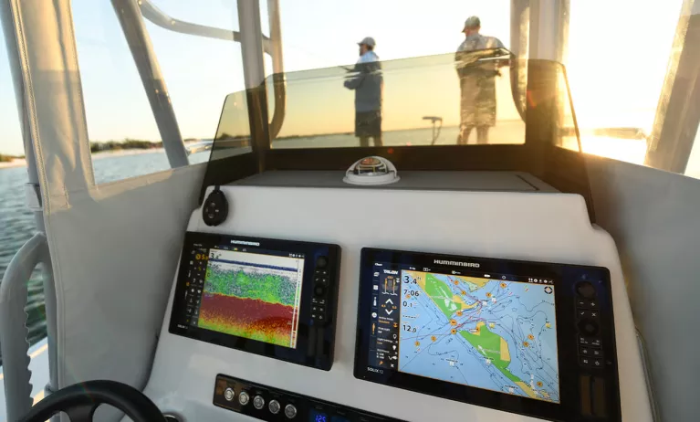 Humminbird One-Boat Network on Saltwater boats