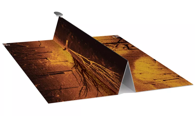 Humminbird - Side Imaging Folding Illustration