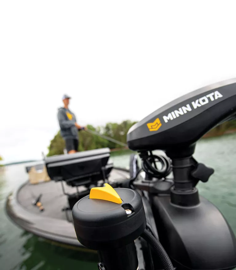 TargetLock on Ultrex Trolling Motor - Close Up